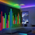 abordables Lumières de Maison Intelligente-Rideau lumineux intelligent à LED, rideau lumineux à LED changeant de couleur, rideaux lumineux à guirlande lumineuse féerique dynamique à faire soi-même pour décor de chambre à coucher, fête,