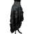 cheap Bottoms-Punk &amp; Gothic Steampunk Asymmetrical Skirt Goth Girl Lace Fancy Dress Women's Halloween Carnival Performance Party Adults Skirt