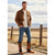 levne Cowboy &amp; Western Boots-pánské černo-oranžové westernové kovbojské boty do půli lýtek - odvážný plamenný design s vysoce lesklým povrchem pro rodeo a módní oblečení