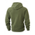 billiga bashuvtröjor för män-Herr Huvtröja Huvtröja i fleece Svart Armégrön Rubinrött Beige Huva Färgblock Lappverk Ficka Sport &amp; Utomhus Dagligen Helgdag Polyester Streetwear Grundläggande Ledigt Höst Vinter Kläder Pull Tröjor
