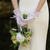 preiswerte Handschuhe-Spitze Handgelenklänge Handschuh Elegant / Stilvoll / Süßer Stil Mit Unifarbe Hochzeit / Party-Handschuh