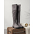 voordelige Mode laarzen-dames paarse overknee suède laarzen met platte hak - stijlvol en comfortabel voor casual winterkleding