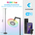 voordelige Slimme Huisverlichting-RGB vloerlamp voor de woonkamer, slimme staande lamp met app-afstandsbediening voor slaapkamer, kantoor of leeshoek
