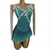 abordables Vestidos de Patinaje Artístico-Vestido de patinaje artístico Mujer Chica Patinaje Sobre Hielo Vestidos Verde Retazos Costura asimétrica Malla Licra Alta elasticidad Entrenamiento Competición Ropa de Patinaje Clásico Cristal