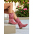 baratos Botas Slouch-Botas femininas de cano médio com tiras largas e fivelas – botas de inverno estilo camurça vintage para looks casuais e moda outono
