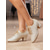 cheap Ballroom Shoes &amp; Modern Dance Shoes-Women's Glitter Lace-Up Ballroom Dance Shoes - Sparkly Low Heel Professional Practice and Performance Footwear
