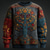cheap Men&#039;s Printed Sweaters-Men&#039;s Viking Tree Of Life Pullover Sweater Jumper Knitwear Crewneck Retro Vintage Casual Vacation Street Daily 3D Print Knitting Keep Warm Long Sleeve Fall Winter Blue 1 Blue 2# Blue