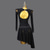 cheap Competition Dress-Latin Salsa Dance Dress Crystal / Rhinestone Splicing Women's Performance Party Long Sleeve Spandex Stretch Yarn
