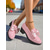 abordables Zapatos de salón de tacón ancho-Mocasines de tacón grueso de charol sintético para mujer con lazo extragrande: zapatos de vestir de estilo retro para actividades informales al aire libre y ropa de calle diaria.