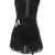 baratos Vestidos de Patinação Artística-Vestidos para Patinação Artística Mulheres Para Meninas Patinação no Gelo Vestidos Preto Patchwork Sem costas Elastano Com Transparência Com Stretch Profissional Treino Ensaio / Prática Roupa para
