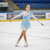abordables Vestidos de Patinaje Artístico-Vestido de patinaje artístico Mujer Chica Patinaje Sobre Hielo Vestidos Azul cielo Costura asimétrica Malla Alta elasticidad Entrenamiento Competición Ropa de Patinaje Clásico Cristal / Strass Manga