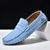 billige Casual loafers-Herre En pedal Retro Store størrelser Gange Fritid Daglig PU Bekvem Knehøye støvler Tøfler Rødbrun Svart Gul