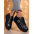 economico Sneakers da donna-Sneakers da donna con lacci in metallo argentato e fibbia in strass: scarpe casual alla moda per feste notturne e outfit da discoteca