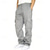 cheap Cargo Pants-Men's Cargo Pants Cargo Sweatpants Joggers Trousers Open Bottom Sweatpants Drawstring Elastic Waist Plain Moisture Wicking Breathable Full Length Casual Daily Sports Outdoor Fashion Streetwear Wine