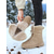 baratos Botas de neve e inverno-Botas de neve femininas de inverno – calçados para atividades ao ar livre, impermeáveis, quentes, forrados com pele e cadarço, para clima frio e caminhadas