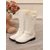 abordables Bottes enfants-Chaussures de costume de pop star inspirées des idoles coréennes - bottes de mode mignonnes pour filles pour un usage quotidien et des tenues décontractées
