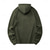 abordables sudaderas basicas hombre-Hombre Sudadera Lana Polar Sudadera con capucha y cremallera de un cuarto Negro Verde Ejército Gris Con Capucha Plano Correa Cremallera de un cuarto Deporte Diario Festivos Poliéster Ropa de calle