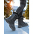 baratos Botas de neve e inverno-Botas de neve femininas de inverno – calçados para atividades ao ar livre, impermeáveis, quentes, forrados com pele e cadarço, para clima frio e caminhadas