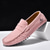 billige Casual loafers-Herre En pedal Retro Store størrelser Gange Fritid Daglig PU Bekvem Knehøye støvler Tøfler Rødbrun Svart Gul