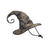 abordables Accessoires d'Halloween-Chapeau de sorcière d'Halloween pour femme – casquette de sorcier pointue vintage au design vieilli pour fêtes costumées, cosplay et événements à thème