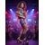 voordelige Disco- &amp; Hippiestijl uit de jaren 70-Dames gouden metallic platform go-go laarzen met dikke hakken - laarzen in punkdiscostijl uit de jaren 80 voor het nachtleven, feesten en muziekfestivals