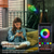voordelige Slimme Huisverlichting-RGB vloerlamp voor de woonkamer, slimme staande lamp met app-afstandsbediening voor slaapkamer, kantoor of leeshoek