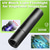 billige Lommelykter-UV-lys med svart lys, 365nm mini kraftig oppladbar UV-lommelykt, USB-C ultrafiolett svart lys-lommelykt, bærbar urindetektor for kjæledyr for harpiksherding, uranglass, steiner, skorpion