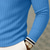 cheap Basic T shirts-Men's Muscle Shirt Tee Top Long Sleeve V Neck Henley Summer Spring Fall Plain Contemporary Modern Casual Color Block Buttons Basic Casual Home Street Green Purple Navy Blue Top Tee for Men