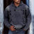 halpa miesten perushupparit-Miesten Pullover-huppari Distressed-huppari Musta Sininen Hupullinen Tavallinen Tasku Kausaliteetti Päivittäin Bile Polyesteri Katutyyli Vapaa-aika Syystalvi Vaatetus Hupparit paidat