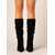 billige Slouch Boots-stilettstøvler i semsket skinn, damestøvler med spissende tå med høy hæl i flere farger for stilige høst- og vinterantrekk