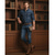 economico Stivali da cowboy e occidentali-stivali da cowboy western da uomo in similpelle marrone e nero vintage con ricami intricati - resistenti ed eleganti per rodeo e uso quotidiano