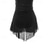 baratos Vestidos de Patinação Artística-Vestidos para Patinação Artística Mulheres Para Meninas Patinação no Gelo Vestidos Preto Patchwork Sem costas Elastano Com Transparência Com Stretch Profissional Treino Ensaio / Prática Roupa para
