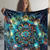 billige Tepper og pledd-fleece-teppe til sofa yoga meditasjon blomst chakra lotus åndelig sport mystisk sovesofa dekorativt varmt teppe hjemmeinnredning