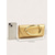 economico Clutch e borsette da sera-pochette da sera metallizzata da donna con manico dorato, elegante borsa a tracolla in similpelle, opzioni multicolore per matrimoni, cocktail party ed eventi formali