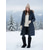 abordables Botas de nieve e invierno-Botas de invierno de media pantorrilla para mujer con forro polar afelpado: botas de nieve cálidas y acogedoras para uso informal en climas fríos