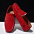 billige Casual loafers-Herre En pedal Retro Store størrelser Gange Fritid Daglig PU Bekvem Knehøye støvler Tøfler Rødbrun Svart Gul