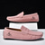 billige Casual loafers-Herre En pedal Retro Store størrelser Gange Fritid Daglig PU Bekvem Knehøye støvler Tøfler Rødbrun Svart Gul