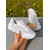 preiswerte Damen-Sneaker-Weiße Damen-Sneaker mit buntem Blumenmuster – leichte, lässige Modeschuhe zum Spazierengehen, Reisen und für die Straße