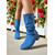 baratos Botas Slouch-Botas femininas de cano médio com tiras largas e fivelas – botas de inverno estilo camurça vintage para looks casuais e moda outono