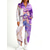 cheap Tracksuits-Women&#039;s Sweatshirt Tracksuit 2 Piece Tracksuit Drawstring Zip Up Geometry Clothing Suit Fall Purple Vocation Outdoor Travel Lightweight Fashion Long Sleeve Sport Activewear Stretchy Regular Fit