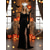 billiga Modeaccessoarer-Dammaskerad med fjädermotiv från Gatsby och strass - elegant kostymaccessoar för Halloweenfest, cocktailevenemang och bal med 1920-talstema
