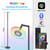 voordelige Slimme Huisverlichting-RGB vloerlamp voor de woonkamer, slimme staande lamp met app-afstandsbediening voor slaapkamer, kantoor of leeshoek