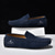 billige Casual loafers-Herre En pedal Retro Store størrelser Gange Fritid Daglig PU Bekvem Knehøye støvler Tøfler Rødbrun Svart Gul