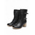 abordables Botas biker-Mujer Botas Botas holgadas Tallas Grandes Botines Botines Exterior Diario Botines Botines Con Cordón Tacón alto Tacón Cuadrado Dedo redondo Vintage Casual Estilo industrial Cuero PU PU Cremallera