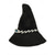 abordables Accessoires d'Halloween-Chapeau de sorcière d'Halloween pour femme, chapeau vintage à large bord pointu avec bande de corde, accessoire de costume gothique pour cosplay et fêtes