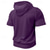 cheap Basic Hoodies-Men's Hoodie Full Zip Hoodie Black Pink Wine Purple Fuchsia Hooded Plain Drawstring Pocket Sports &amp; Outdoor Daily Holiday Polyester Streetwear Basic Casual Summer Spring Clothing Apparel Hoodies
