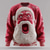 cheap Ugly Sweaters-Ugly Christmas Sweater Men&#039;s Cartoon Santa Claus Print Pullover Sweater Jumper Knitwear Crewneck Casual Vacation Daily Knitting Keep Warm Long Sleeve Spring Fall Winter Red -1 Red -2 Green
