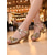 preiswerte Tanzschuhe für Kinder-Damen-Latin-Tanzschuhe mit goldenem Glitzer, glitzernde Ballsaal-Absätze für Erwachsene &amp;Kinder, professionelle Leistung &amp;Wettkampf-Partyschuhe