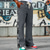 preiswerte Gerade Bein-Herren Jogginghose Hose Gerade geschnittene Sweatpants Kordelzug Tasche Elastischer Bund Paisley-Muster Patchwork Komfort Sport im Freien Täglich Mode Lässig Schwarz Braun Mikroelastisch