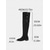 cheap Snow &amp; Winter Boots-Women's Winter Suede Knee-High Boots – Warm Faux Fur Lined, Zip Closure, Chunky Heel, Stylish Outdoor Footwear for Snowy Weather